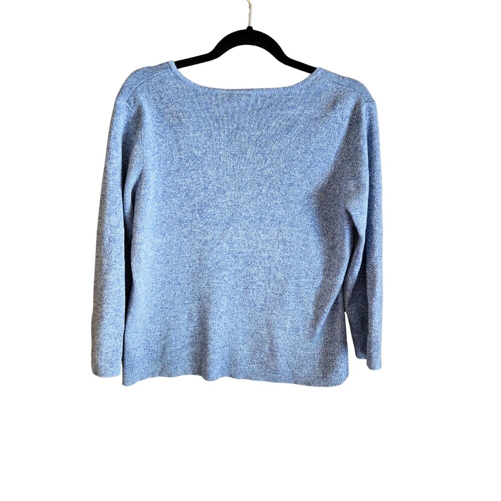 VTG Field Gear Sweater L 100% Cotton Made in Australia NWT Deadstock Blue V-Neck - Picture 3 of 10